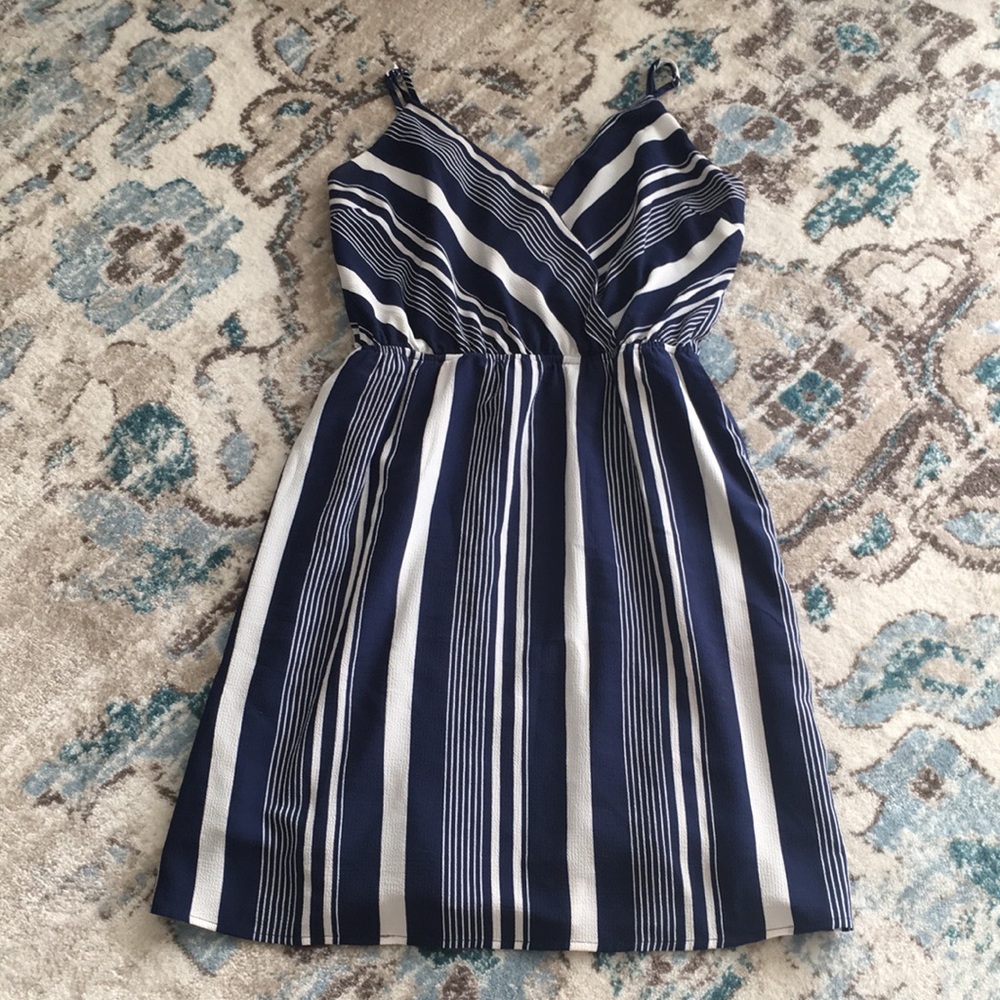 Monteau striped dress
